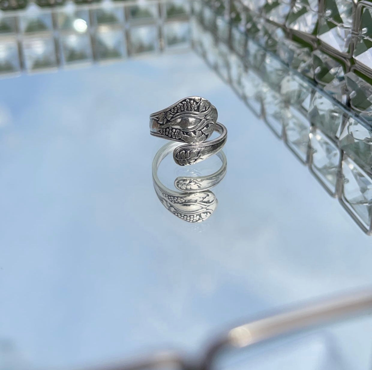 Silver Spoon Ring