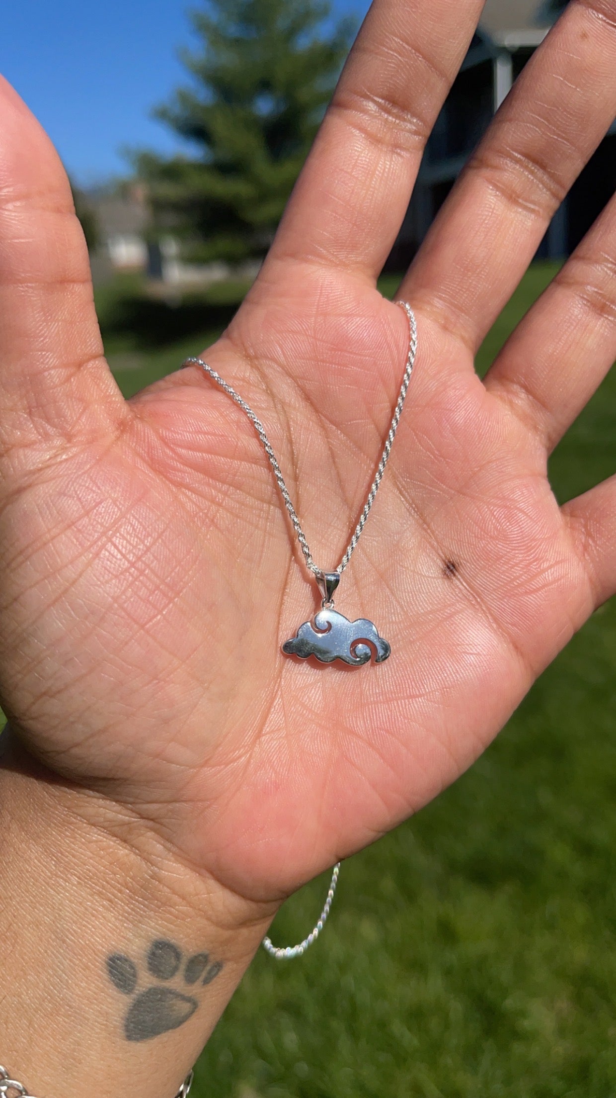 Silver Lining Necklace