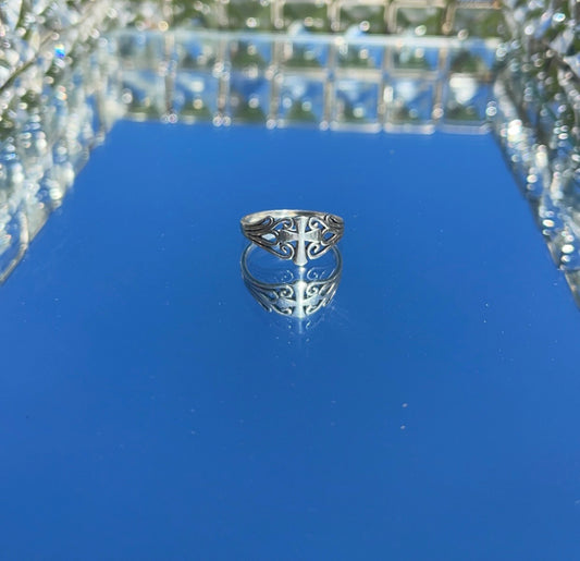 Medieval Cross Ring