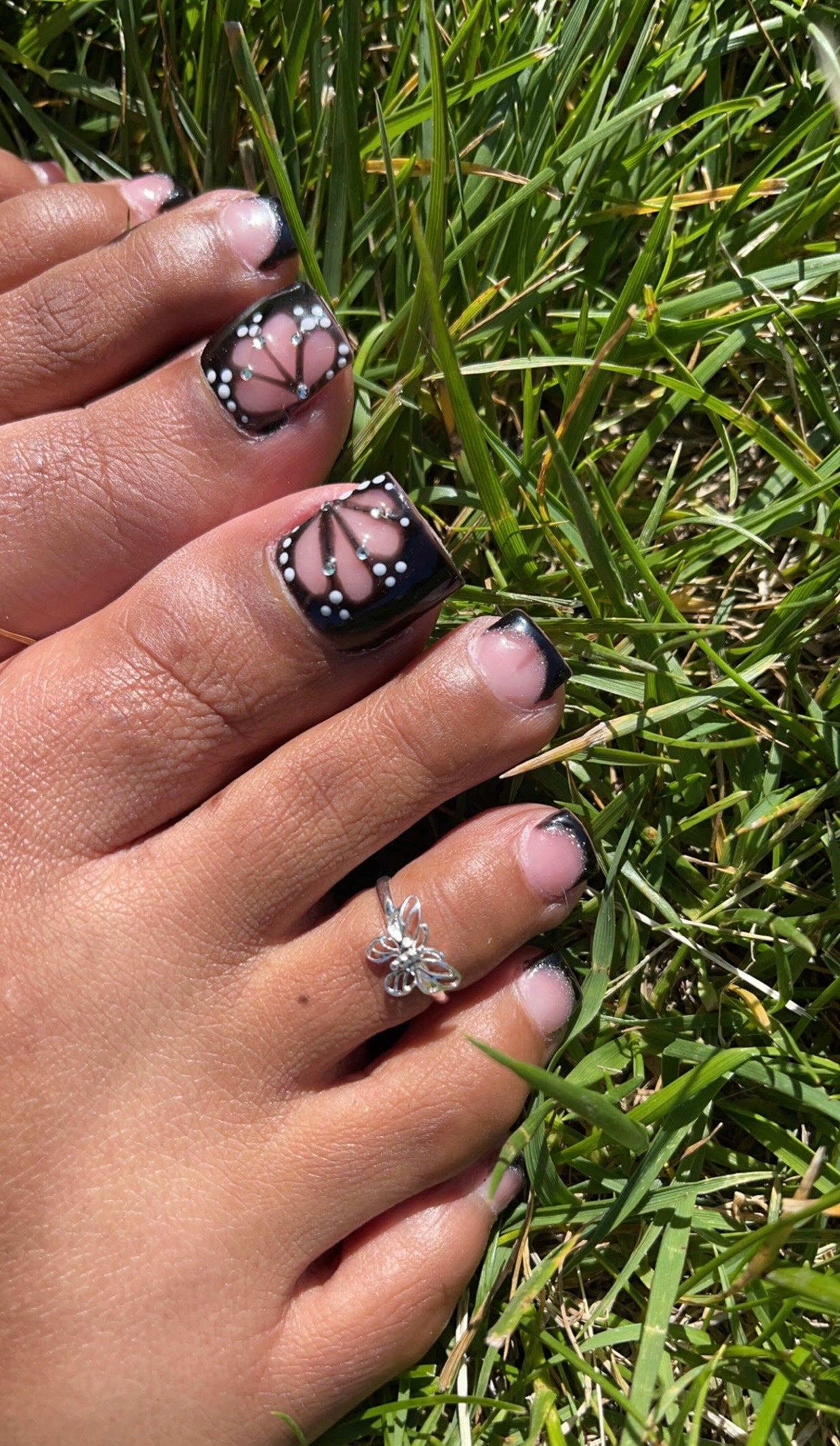 Mariposa Toe Ring