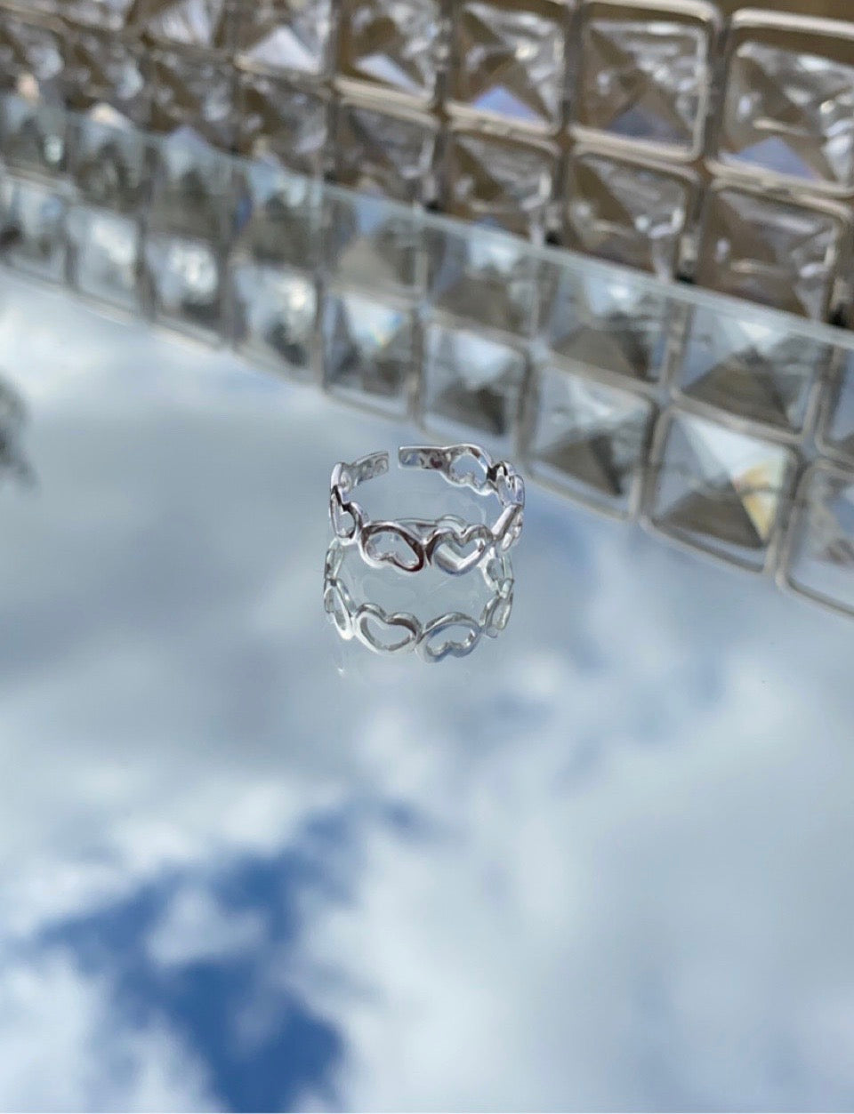 Queen of Hearts Toe Ring