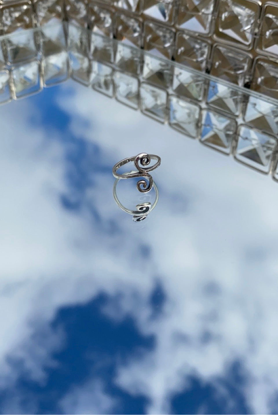 Swirl Toe Ring