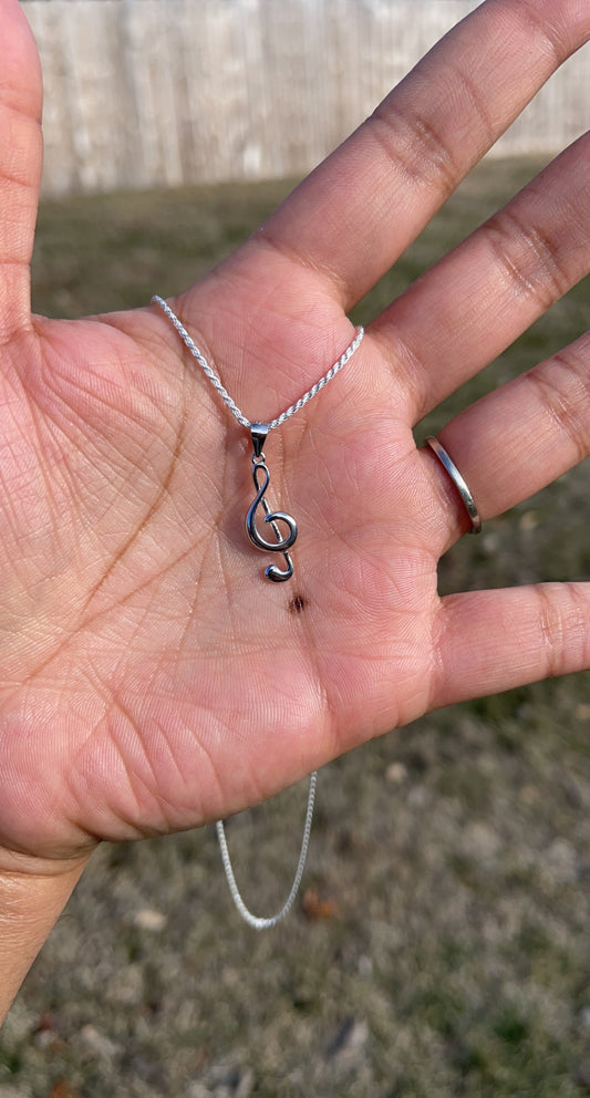 Treble Necklace
