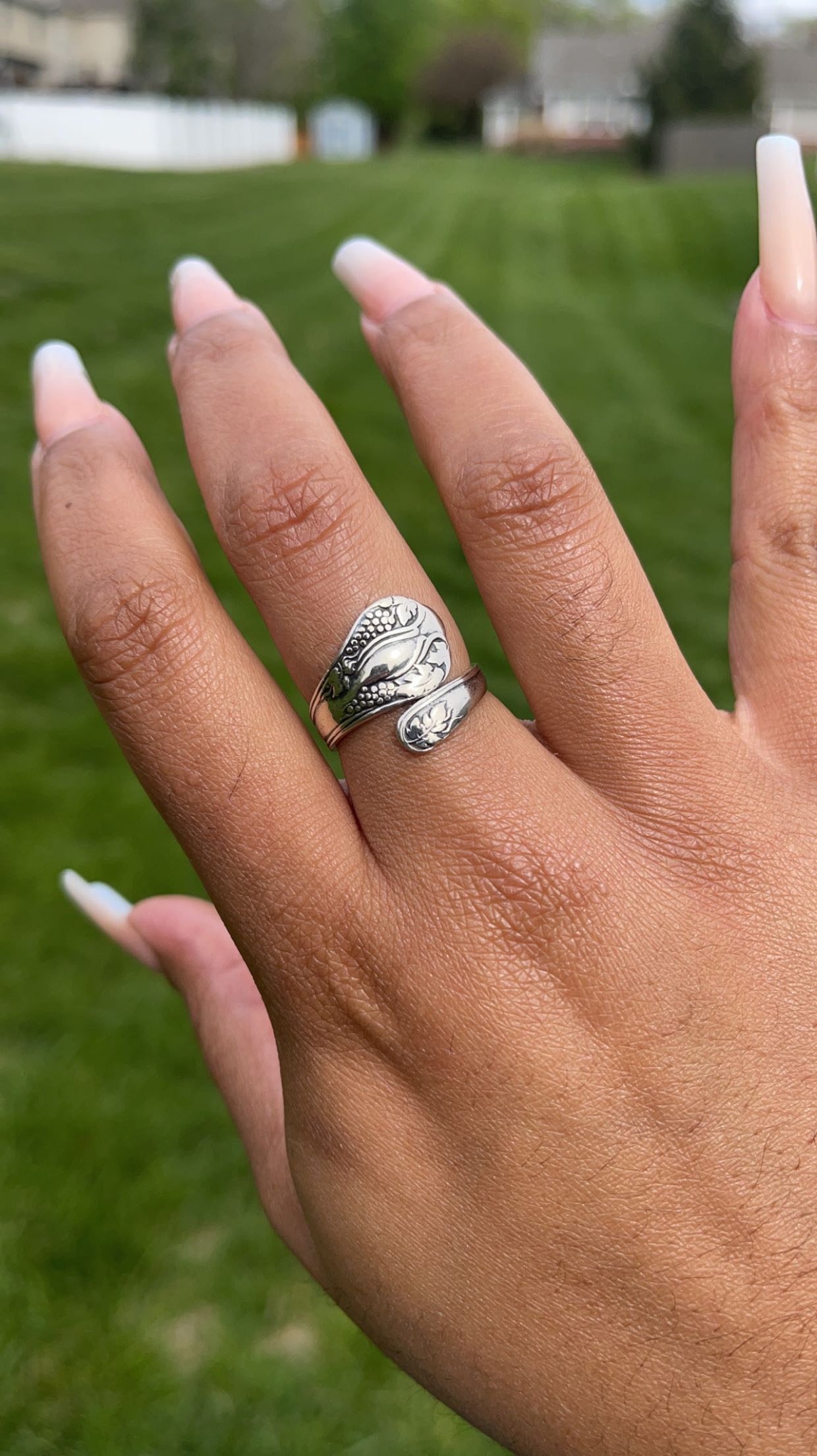 Silver Spoon Ring